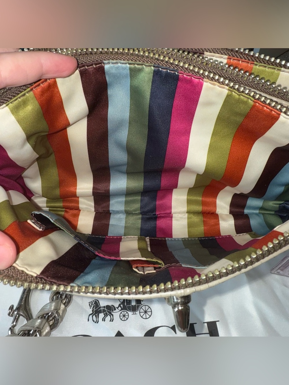 Coach Bridget 65th Anniversary Legacy Limited Edition bag in metallic leather - Picture 3 of 5